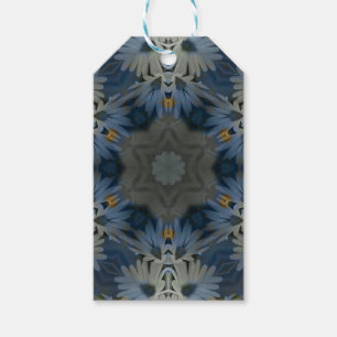Antike Blaue Gänseblümchen-Blumen Geschenkanhänger