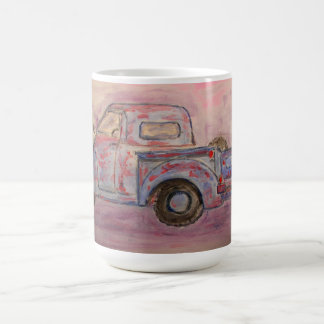 Antike blaue Patina Kaffeetasse