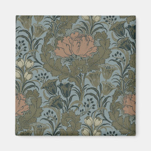 Antike Blume Morris Garden Blumengarten Magnet