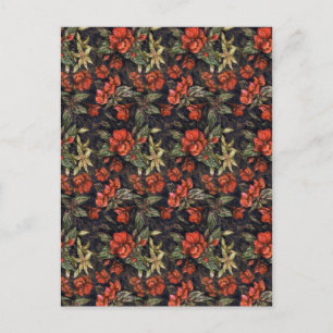 Antike Blume von Alexandra Cook aka Linandara Postkarte