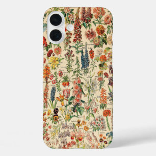 Antike Blumen iPhone 16 Plus Hülle