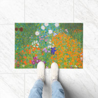 Antike Blumen-Kunst von Gustav Klimt im Stil eines