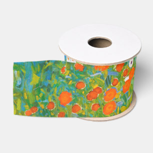Antike Blumen-Kunst von Gustav Klimt im Stil eines Ripsband