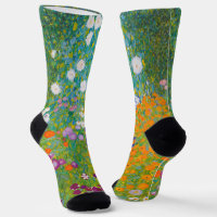 Antike Blumen-Kunst von Gustav Klimt im Stil eines