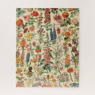 Antike Blumen Puzzle