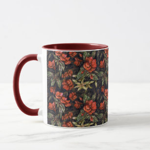 Antike Blumen von Alexandra Cook aka Linandara Tasse