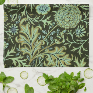 Antike Blumen William Morris Cherwell Geschirrtuch