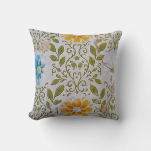 Antike Blumenmuster Kissen