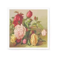 Antike Blumenmuster