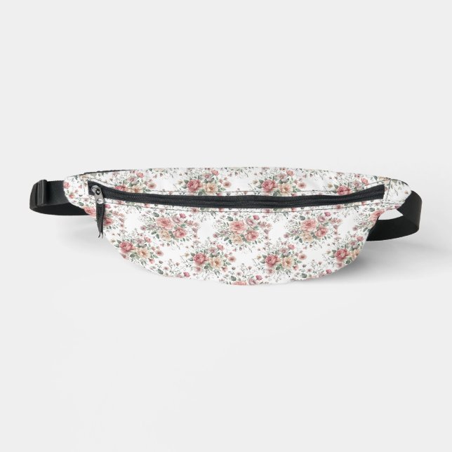 antike Blumensträuße Bauchtasche (Vorderseite)