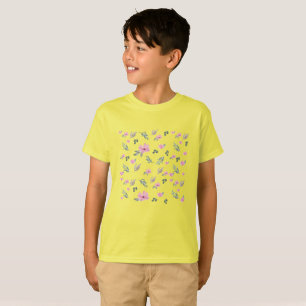 Antike Botanische Blume T-Shirt