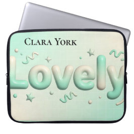 Antike Botanische Persönliche Geschenkbox Laptopschutzhülle