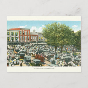Antike Bowling Green Kentucky Postkarte