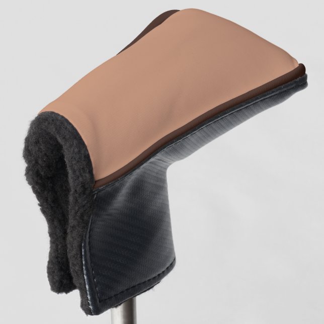 Antike Brass Golf Headcover (3/4 Vorderseite)