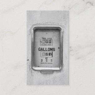 Antike Brennstoff Bowser Fotografie - Visitenkarte