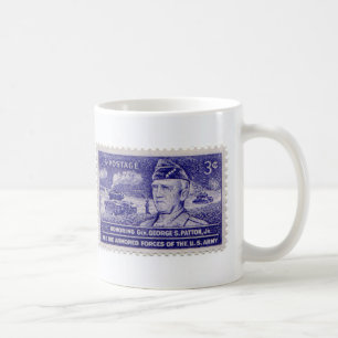 Antike Briefmarken-Kaffeetasse Kaffeetasse