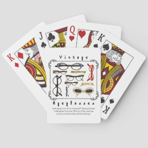 Antike Brillen 01 Spielkarten