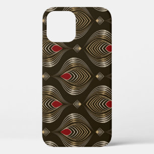 Antike Bronze: Nahtlose Ornamentik Elegante Case-Mate iPhone Hülle