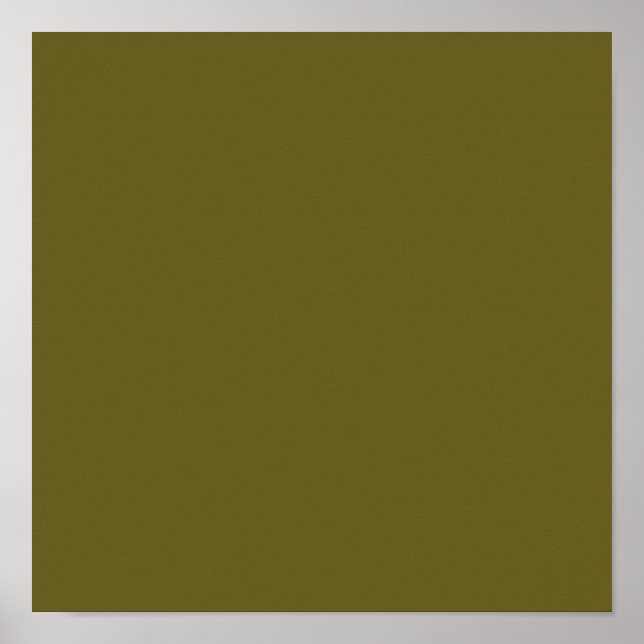Antike Bronze (Vollfarbe) Poster (Vorne)