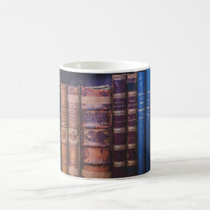 Antike Bucheinbände Bücher Kaffeetasse