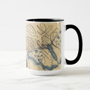 Antike Butterfliesammlung Tasse