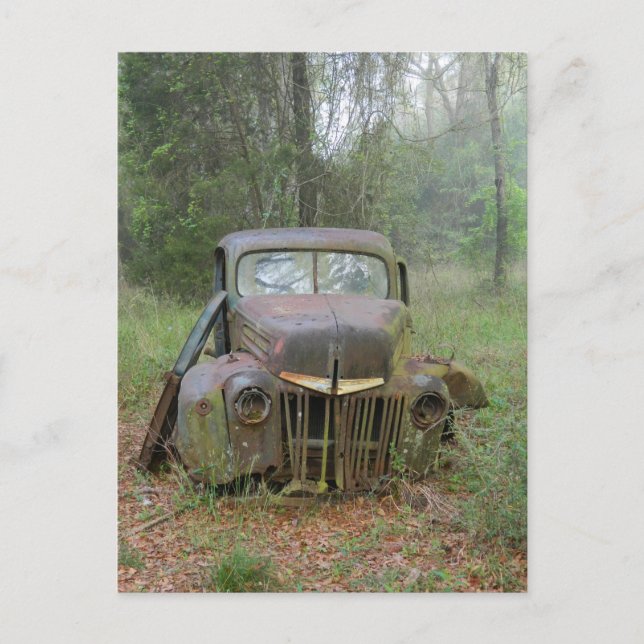 Antike Car Postcard Postkarte (Vorderseite)