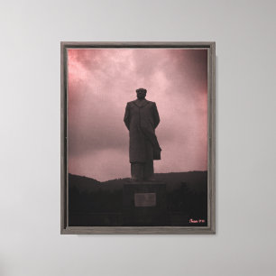 Antike Changsha-Mao-Tse-Tung-Statue Leinwanddruck