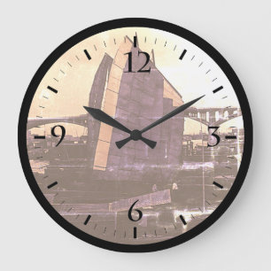 Antike China Changsha xiang jiang Boot Große Uhr