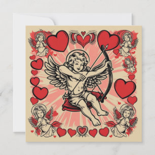 Antike Cupide-Liebe Einladung