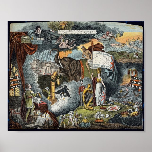 Antike Darstellung der Apokalypse Poster (Vorne)