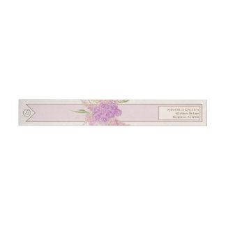 Antike Dusty Rose Ombré-Bogen-Blumenstrauß-Rücksen