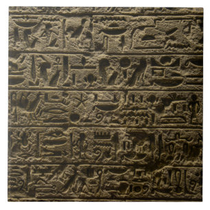 antike egyptische Hieroglyphen Fliese