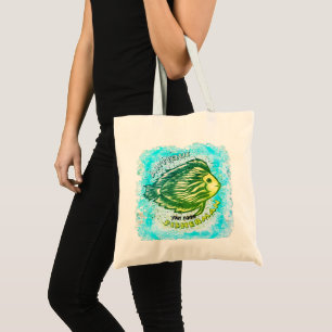 Antike Fischer-Tasche Tragetasche