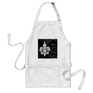 Antike Fleur-de-Lis-Schürze Schürze