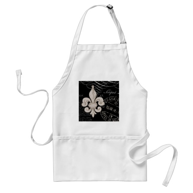 Antike Fleur-de-Lis-Schürze Schürze (Vorne)