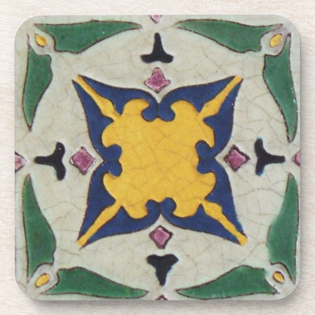 Antike Fliese Untersetzer (Vorderseite)