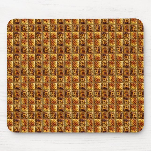 Antike Fliesen Mousepad (Vorne)