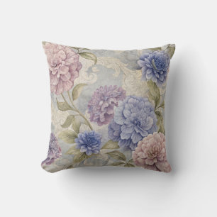 Antike Florale Päonie Kissen