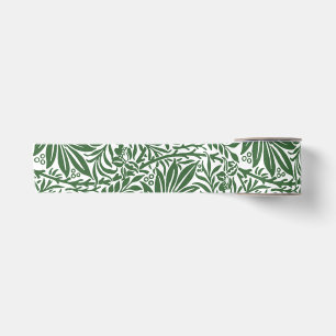 Antike Florale William Morris Weidenzweig Grün Satinband