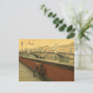 Antike Florenz Italien Postkarte – Ponte Vecchio