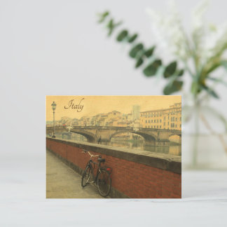 Antike Florenz Italien Postkarte – Ponte Vecchio