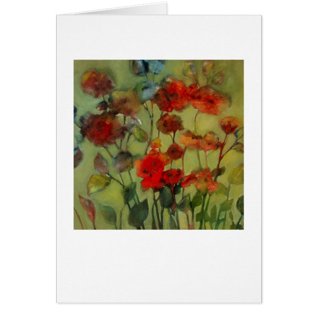 Antike Flowers II ・ Michelle Abrams - card (Vorne)
