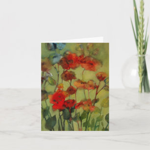 Antike Flowers II ・ Michelle Abrams - card Karte