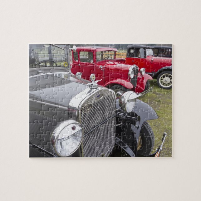 Antike Ford-Automobile Puzzle (Horizontal)