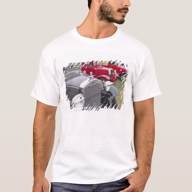Antike Fordautomobile T-Shirt (Vorderseite)