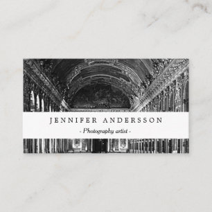 Antike Frankreich Versailles Palastspiegelgalerie Visitenkarte