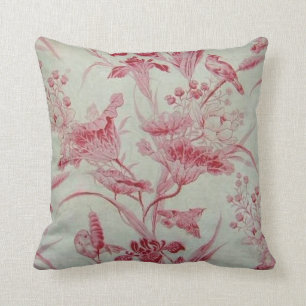 Antike Franzosen Toile Kissen