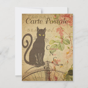Antike Französische Küche Postkarte