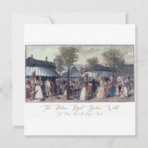 Antike französische Modeillustrations-Postkarte Karte