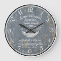 Antike französische Wanduhr